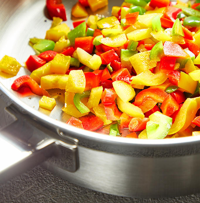 Three-layer stainless steel frying pan J4 - Image 5