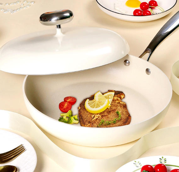 Pebble-coated wok U7 - Image 5