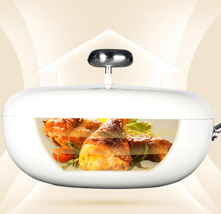 Pebble-coated wok U7 - Image 4